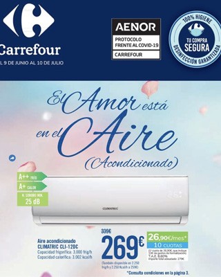 Aires acondicionados en Carrefour