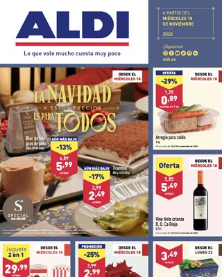 Catálogo ALDI del 18 al 24 noviembre