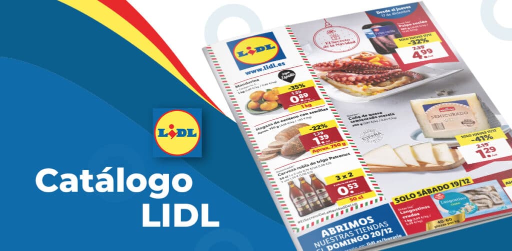 Catálogo alimentación Lidl del 17 al 23 diciembre LIDL alimentacion 17 diciembre