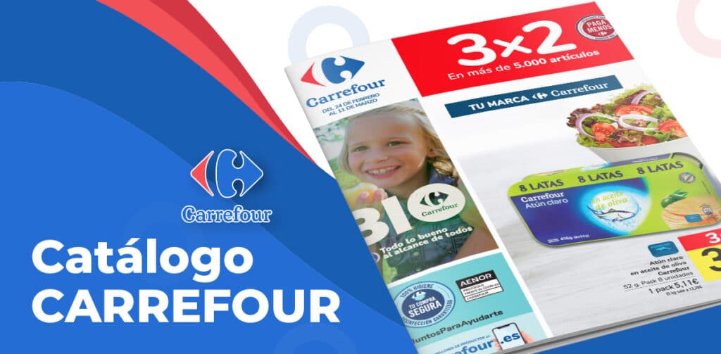 Catálogo Carrefour 3x2 del 24 febrero al 11 de marzo carrefour 3x2 folleto