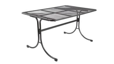 mesa de jardin de metal lidl