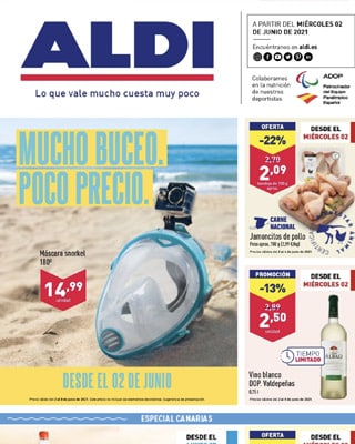Catálogo ALDI del 2 al 8 de junio