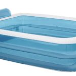 piscina hinchable 600 litros rectangular azul crivit lidl