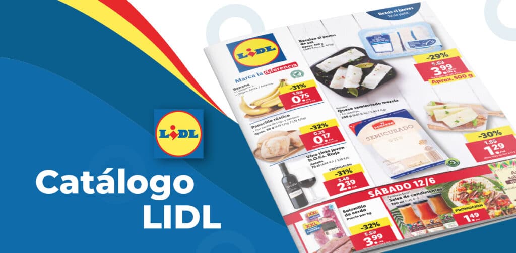 Catálogo alimentación Lidl del 10 al 16 junio LIDL folleto 10 junio