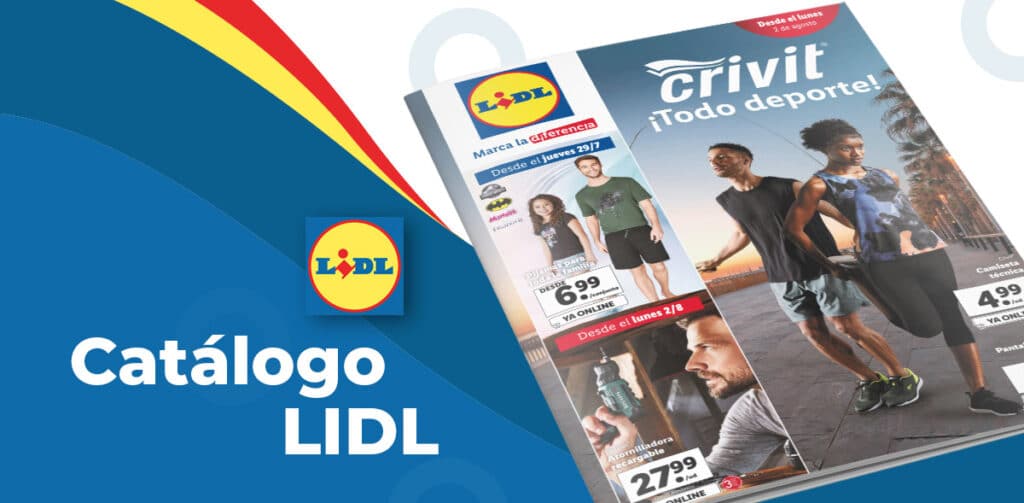 Catálogo Lidl productos del 29 al 4 de agosto catalogo lidl 29 agosto