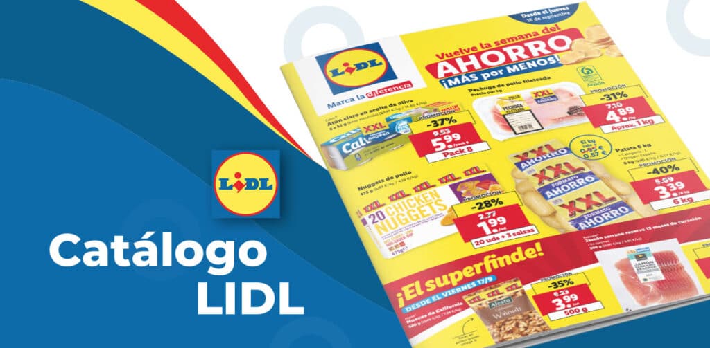 Catálogo LIDL de alimentación del 16 al 22 de septiembre lidl catalogo alimentacion 16 septiembre