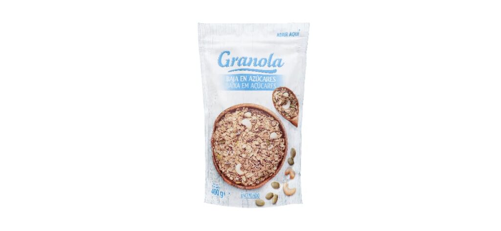 cereales semillas granola bajo en azucares mercadona