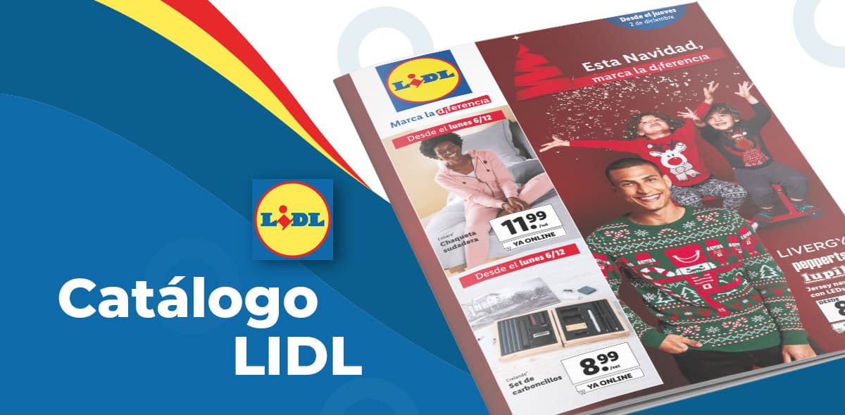 Folleto LIDL bazar del 2 al 8 diciembre
