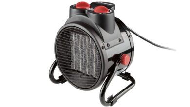ventilador de aire caliente de ceramica 2000w parkside en Lidl