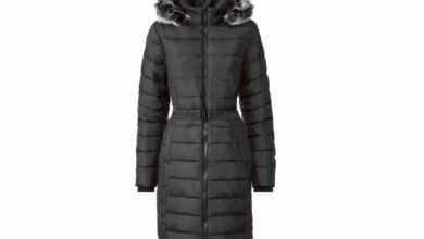 Abrigo acolchado de corte largo con cinturón para mujer en Lidl abrigo acolchado largo con cinturon para mujer en lidl