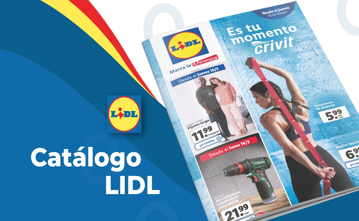 Catálogo Lidl bazar del 10 al 16 febrero