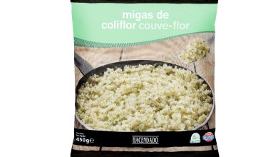 migas de coliflor ultracongeladas hacendado en mercadona