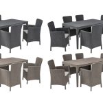 conjunto mesa y sillones de exterior en lidl