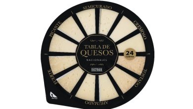 tabla de quesos nacionales hacendado en mercadona