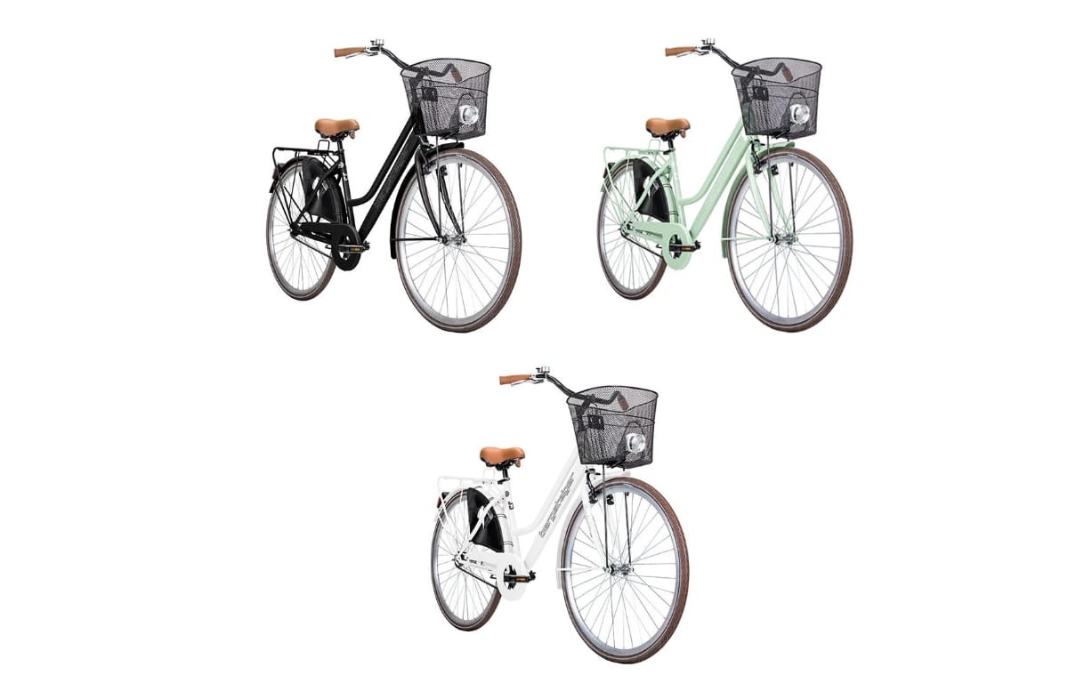 Bicicleta de ciudad marca Bergsteiger a la venta en Lidl