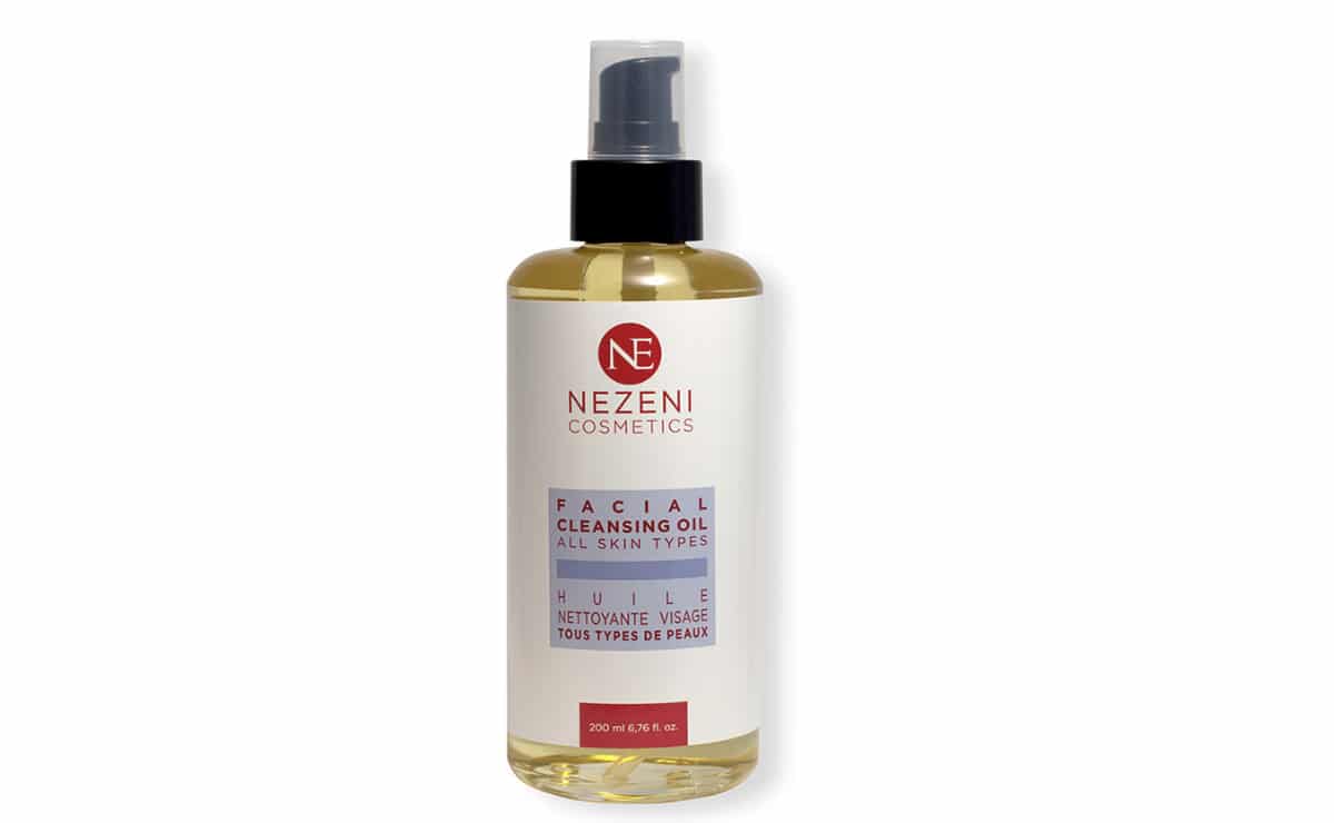 Aceite limpiador facial Nezeni para todo tipo de pieles