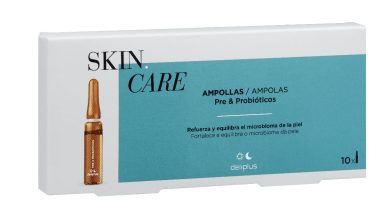 Ampollas faciales con Pre Probioticos Skin Care de la marca Deliplus en Mercadona