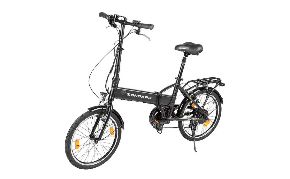 Zündapp Bicicleta eléctrica plegable Z101 en Lidl