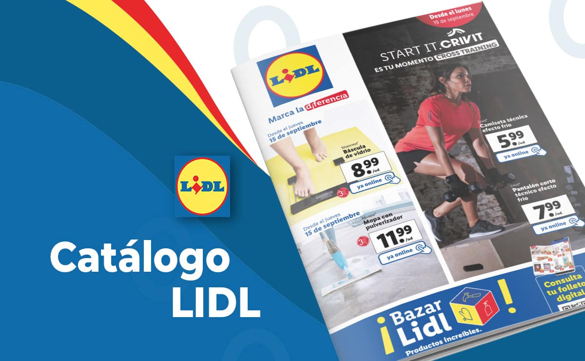 Catálogo LIDL especial bazar del 15 al 21 de septiembre