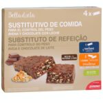Barritas Sustitutivo de comida Belladieta sabor avena y chocolate con leche Enervit PP