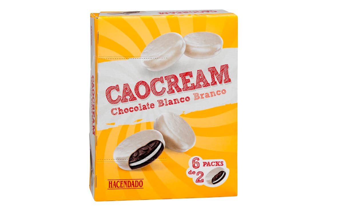 caocream chocolate blanco mercadona