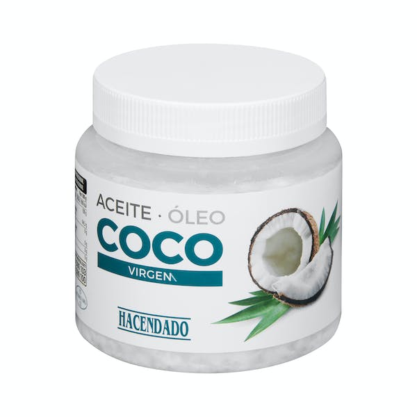 Aceite de coco virgen Hacendado