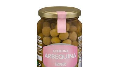 Aceitunas arbequina Hacendado con hueso