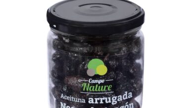 Aceitunas arrugadas negras de Aragón Campo Nature Aceitunas arrugadas negras de Aragón Campo Nature