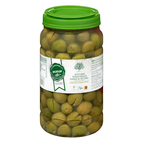 Aceitunas hojiblanca Dcoop partida con hueso