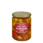 Aceitunas manzanilla aliñadas Hacendado sin hueso