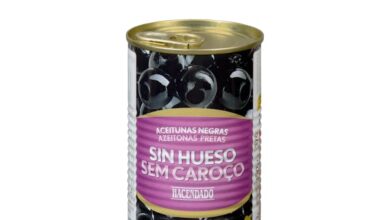 Aceitunas negras Hacendado sin hueso