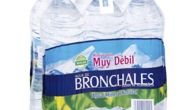 Agua mineral mediana Bronchales