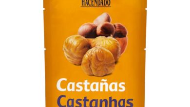 Castañas cocidas y peladas Hacendado