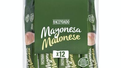 Mayonesa en sobres individuales