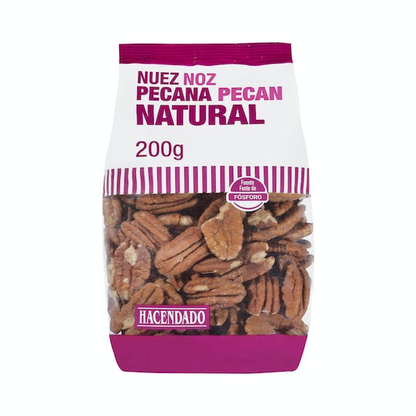 Nuez Pecana natural Hacendado pelada