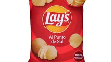 Patatas fritas al punto de sal Lay's