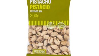 Pistacho tostado Hacendado con sal