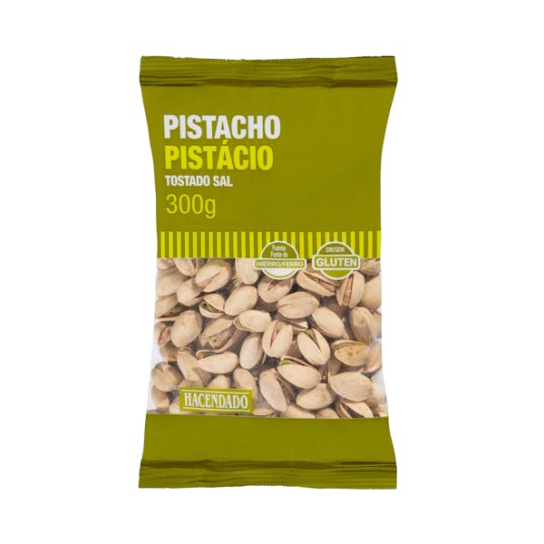 Pistacho tostado Hacendado con sal