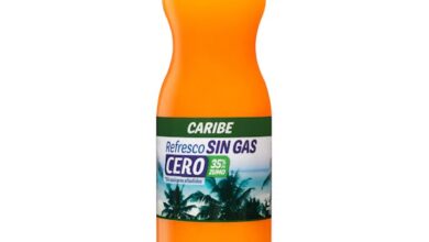 Refresco Caribe Gold Spring cero sin gas