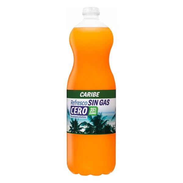 Refresco Caribe Gold Spring cero sin gas