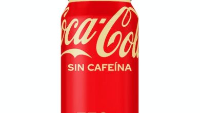 Refresco Coca-Cola sin cafeína