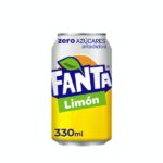 Refresco Fanta limón zero azúcares añadidos