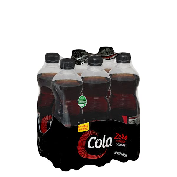 Refresco cola Hacendado Zero azúcar