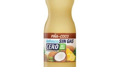 Refresco piña-coco Gold Spring cero sin gas