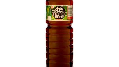 Refresco té sabor mango Hacendado cero