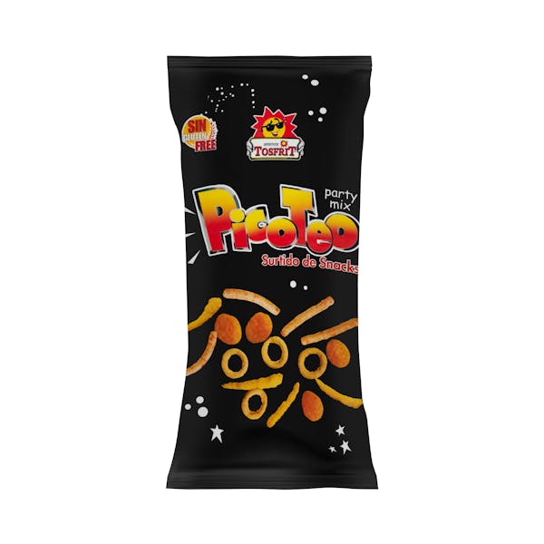 Surtido de snacks Picoteo de maiz y patata Tosfrit