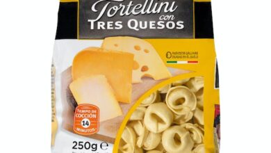 Tortellini con tres quesos Pagani